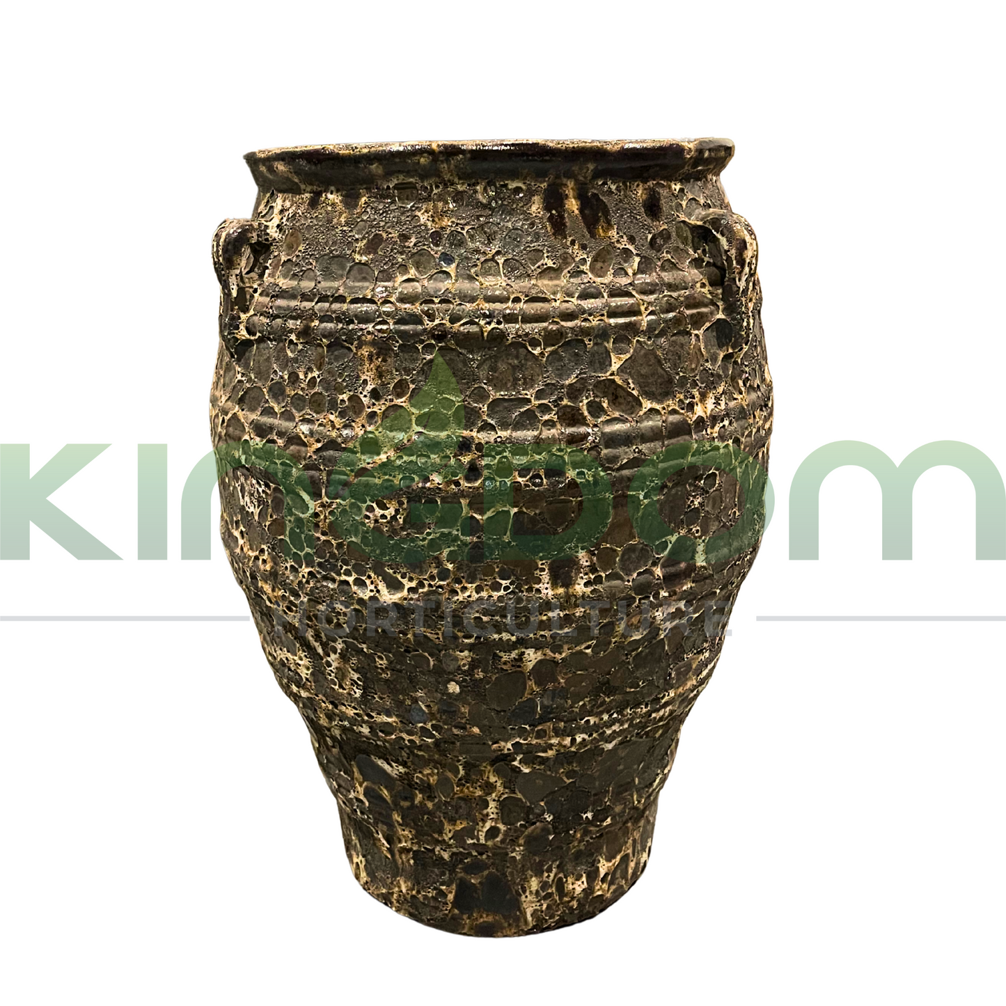 Ancient Pithari Garden Urn Pot | Ancient White | 2 Colours Kingdom Horticulture