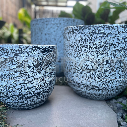 Atlanta's Textured U Planter Fibreglass Garden Pots | Blue Kingdom Horticulture