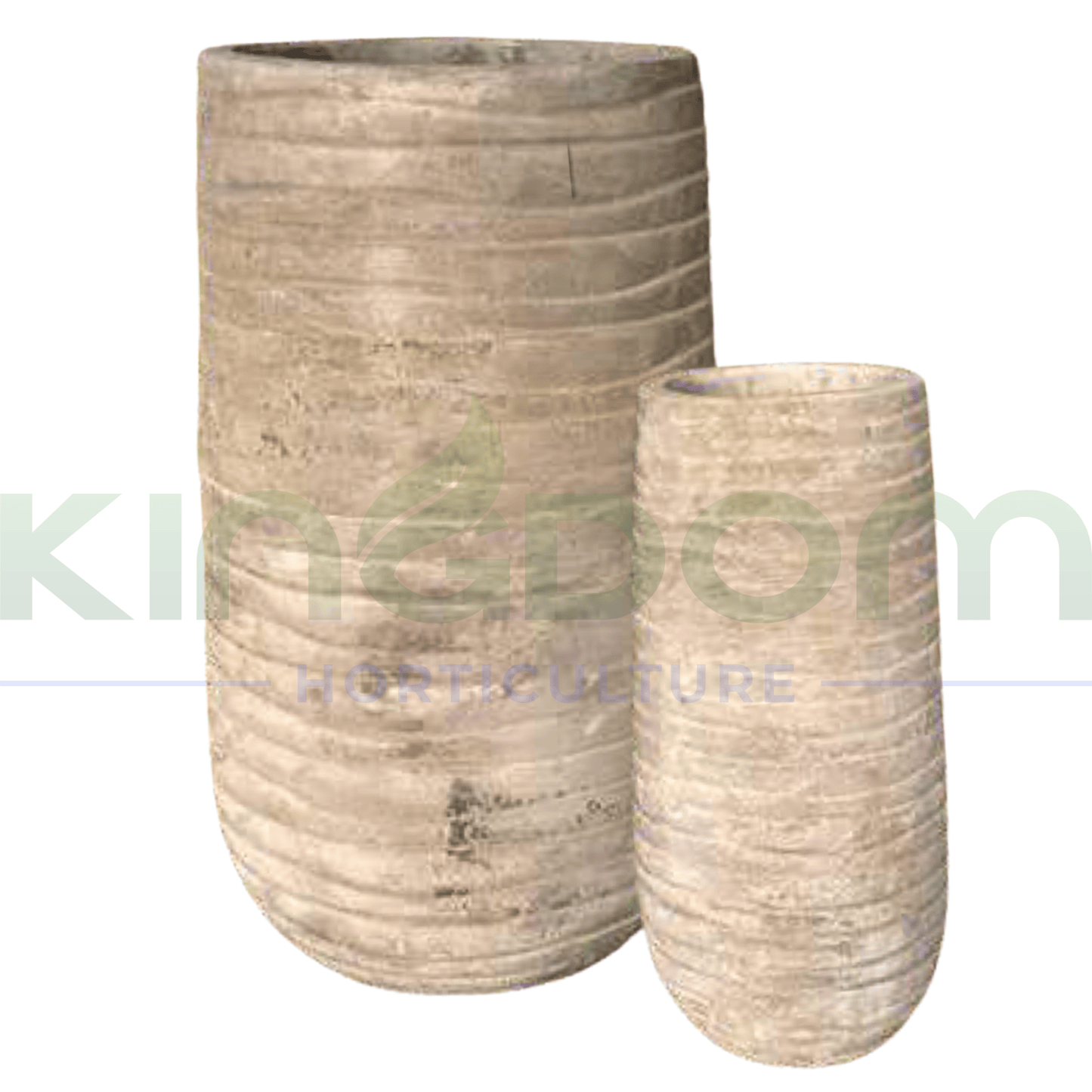 Terracotta Tall Ring Garden Planter Urn - Kingdom Horticulture Kingdom Horticulture