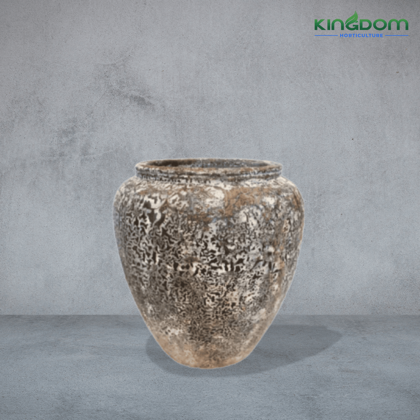 Oceana Garden Urn Pot | Cocoa - Kingdom Horticulture Kingdom Horticulture