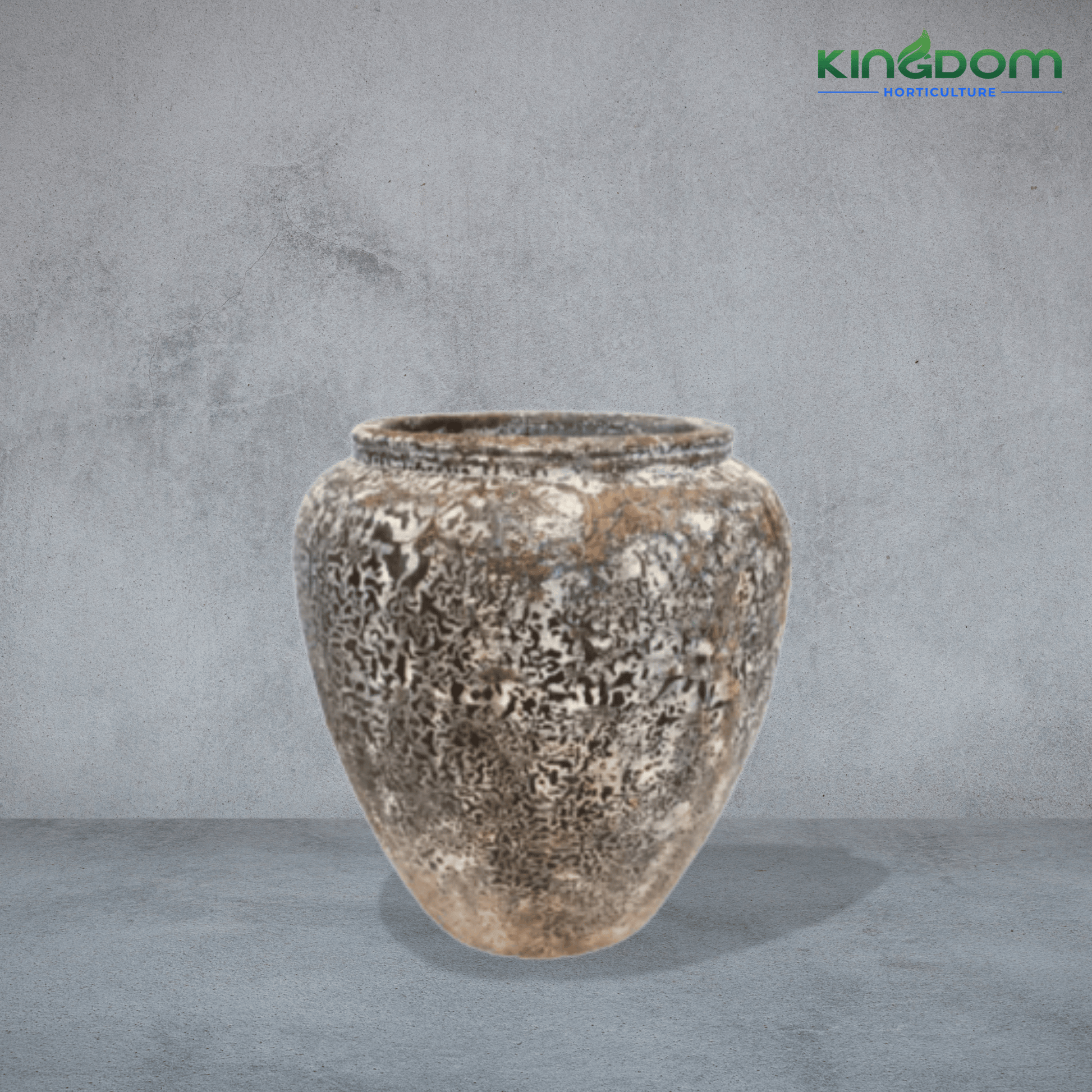 Oceana Garden Urn Pot | Cocoa - Kingdom Horticulture