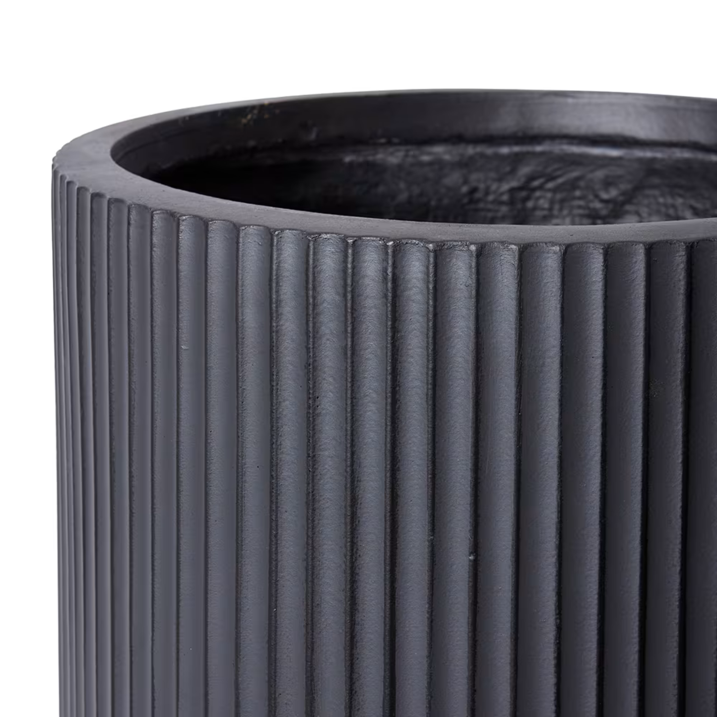 Tarian Tall Lightweight Fibrestone Garden Pot Planter | Black Kingdom Horticulture