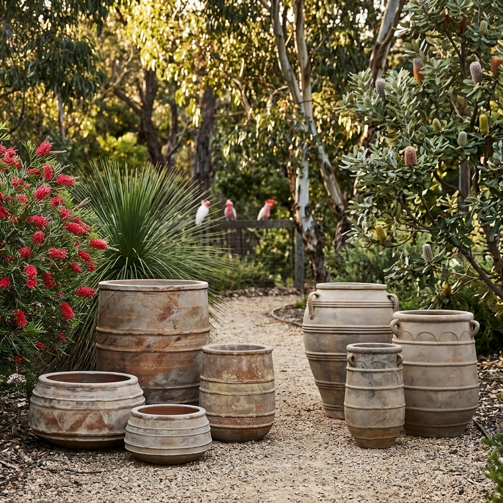 Outback Terracotta Garden Pots