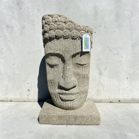 Ancient Greenstone Buddha Ruin Garden Statue Kingdom Horticulture