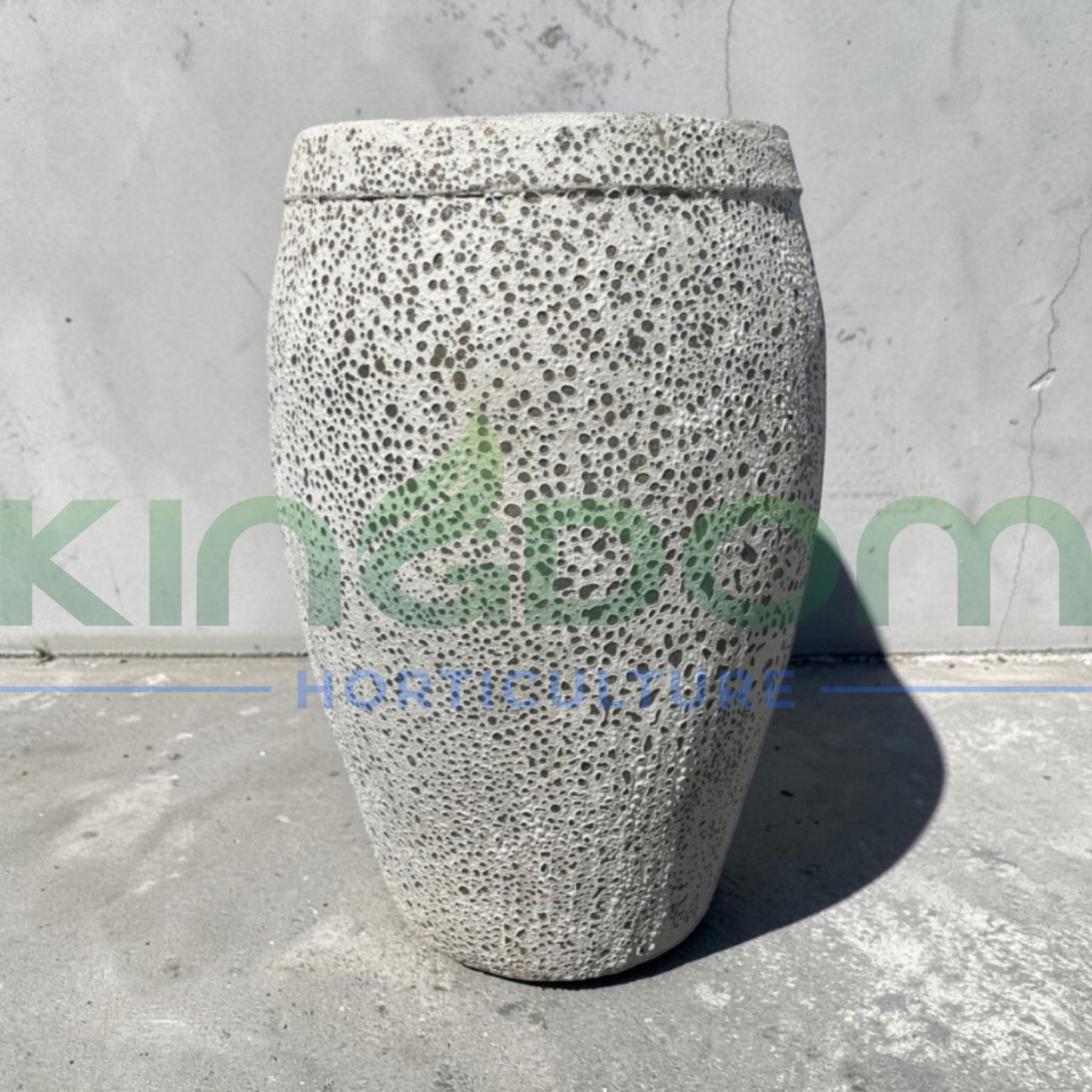Ancient Stone Asco Garden Urn Planter Pot Kingdom Horticulture