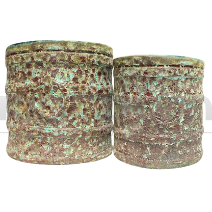 Titanic Barrel Pots | Cocoa | 6 Designs