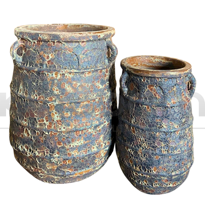 Ancient Lucilla Garden Urn Pot | Rust