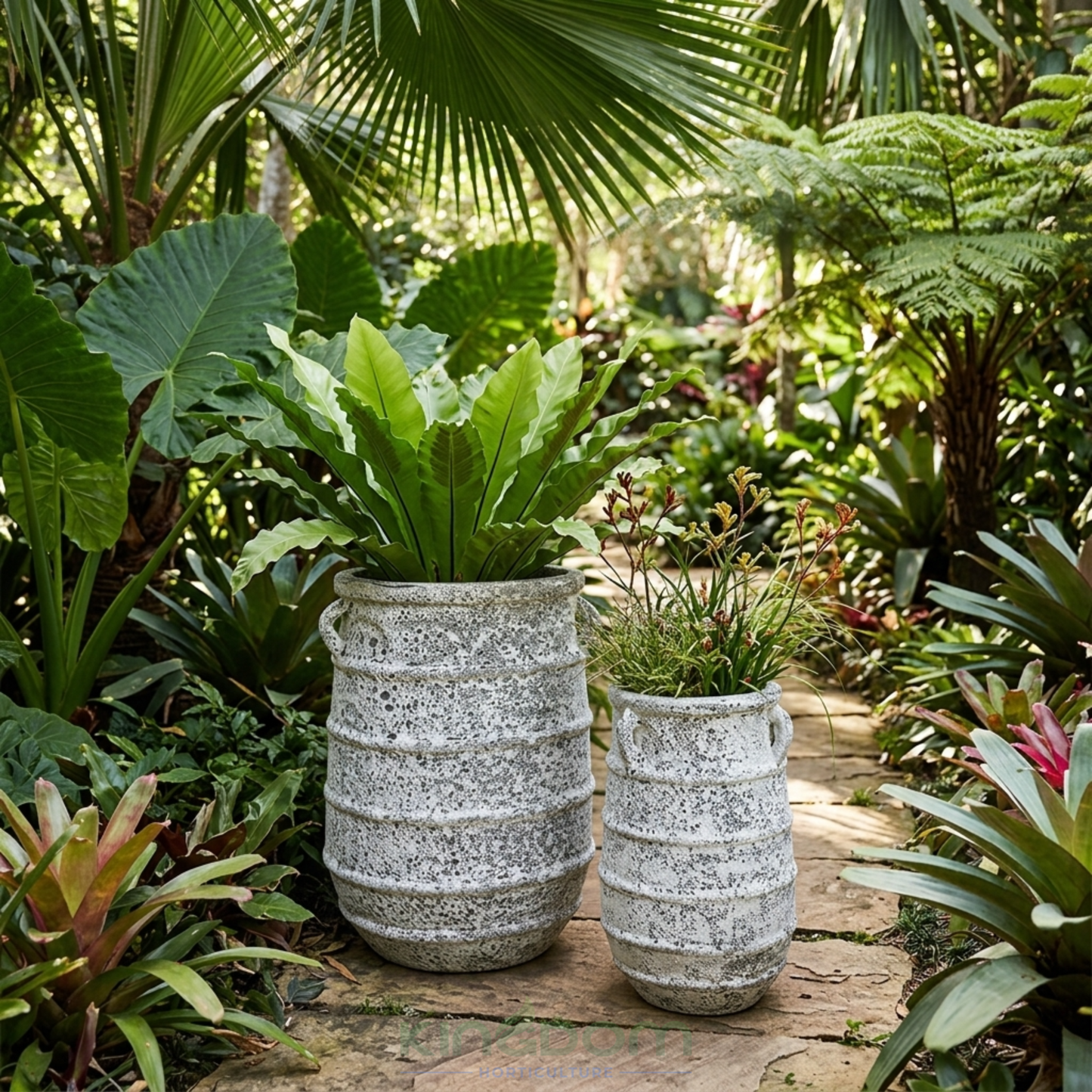 Ancient Lucilla Garden Urn Pot | White Kingdom Horticulture