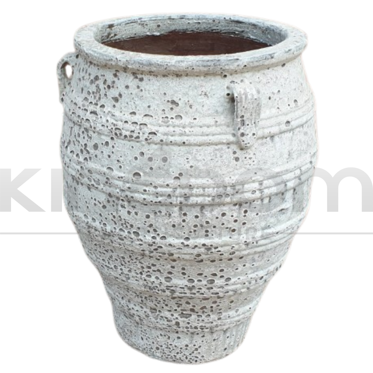 Ancient Pithari Garden Urn Pot | Ancient Brown | 2 Colours Kingdom Horticulture