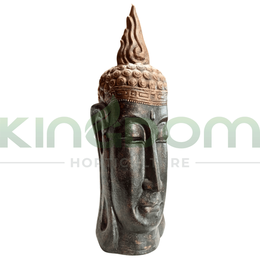Black & Gold Fibre Cement Buddha Statue - Kingdom Horticulture Kingdom Horticulture