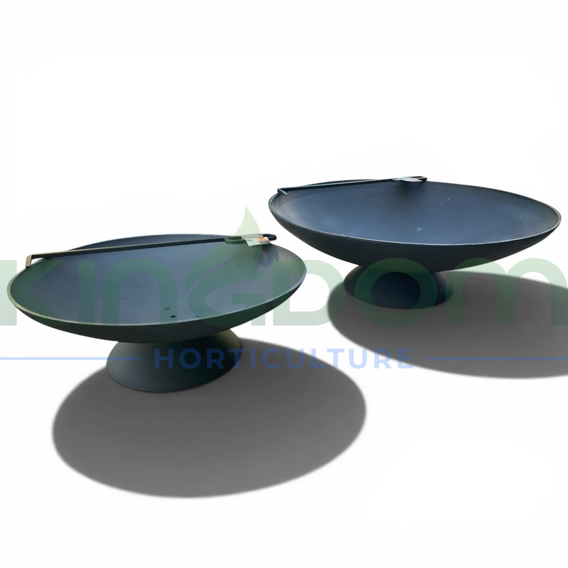 Cast Iron Fire Bowl with Base | Free Fire Poker