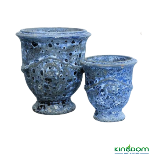 Ancient Anduze Urn Pot | Set of Two Kingdom Horticulture