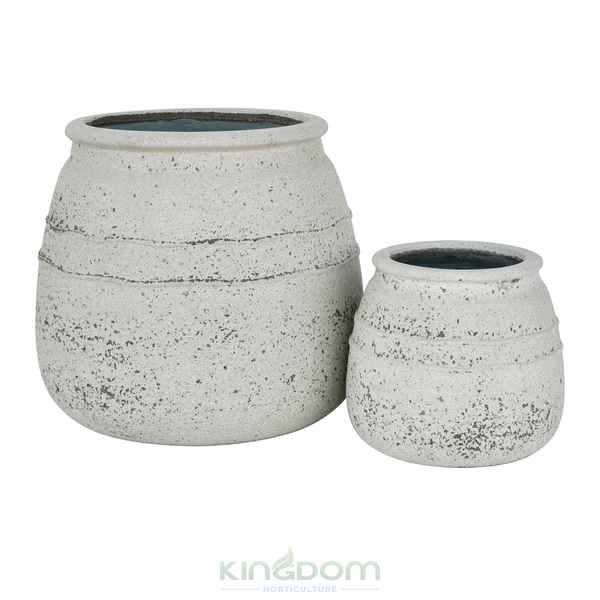 Fossil Lightweight Honey Pot | Ivory