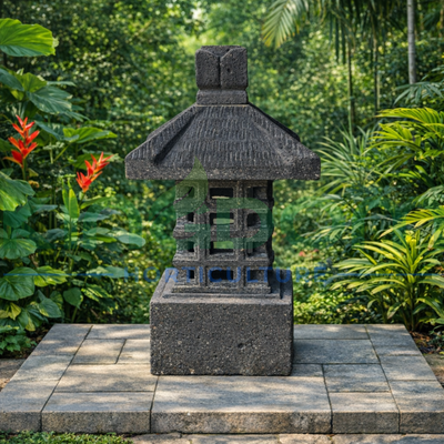 Garden Lantern Java Pagoda Japanese Inspired