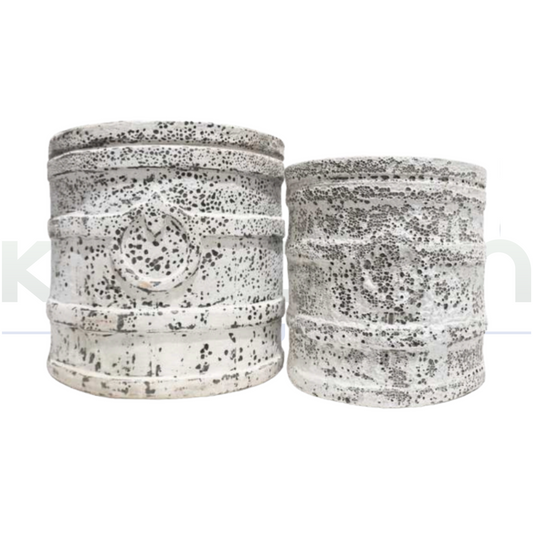 Ancient Barrel Pots | 6 Designs Kingdom Horticulture