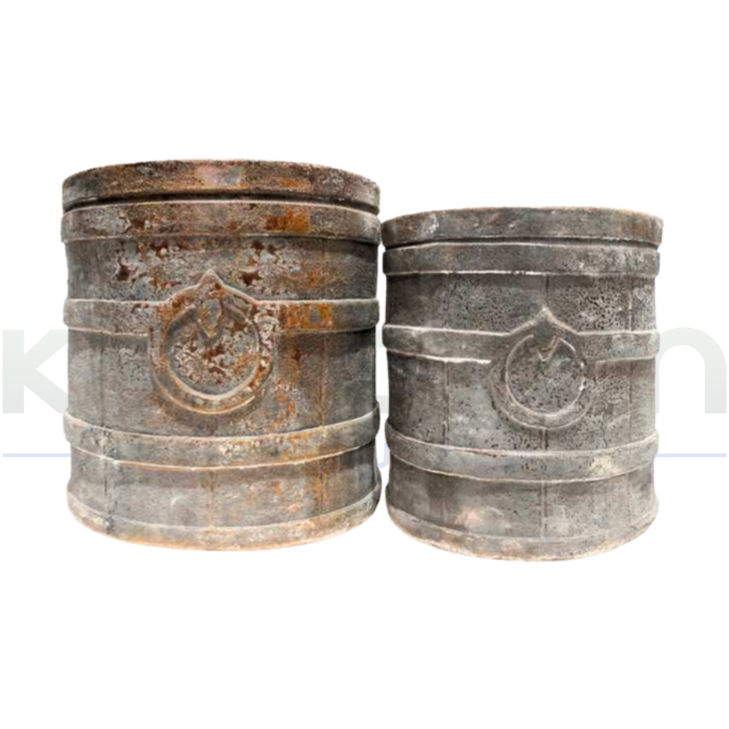 Ancient Barrel Pots | 6 Designs Kingdom Horticulture