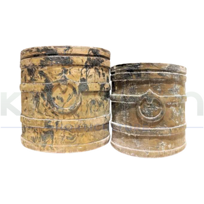 Ancient Barrel Pots | 6 Designs