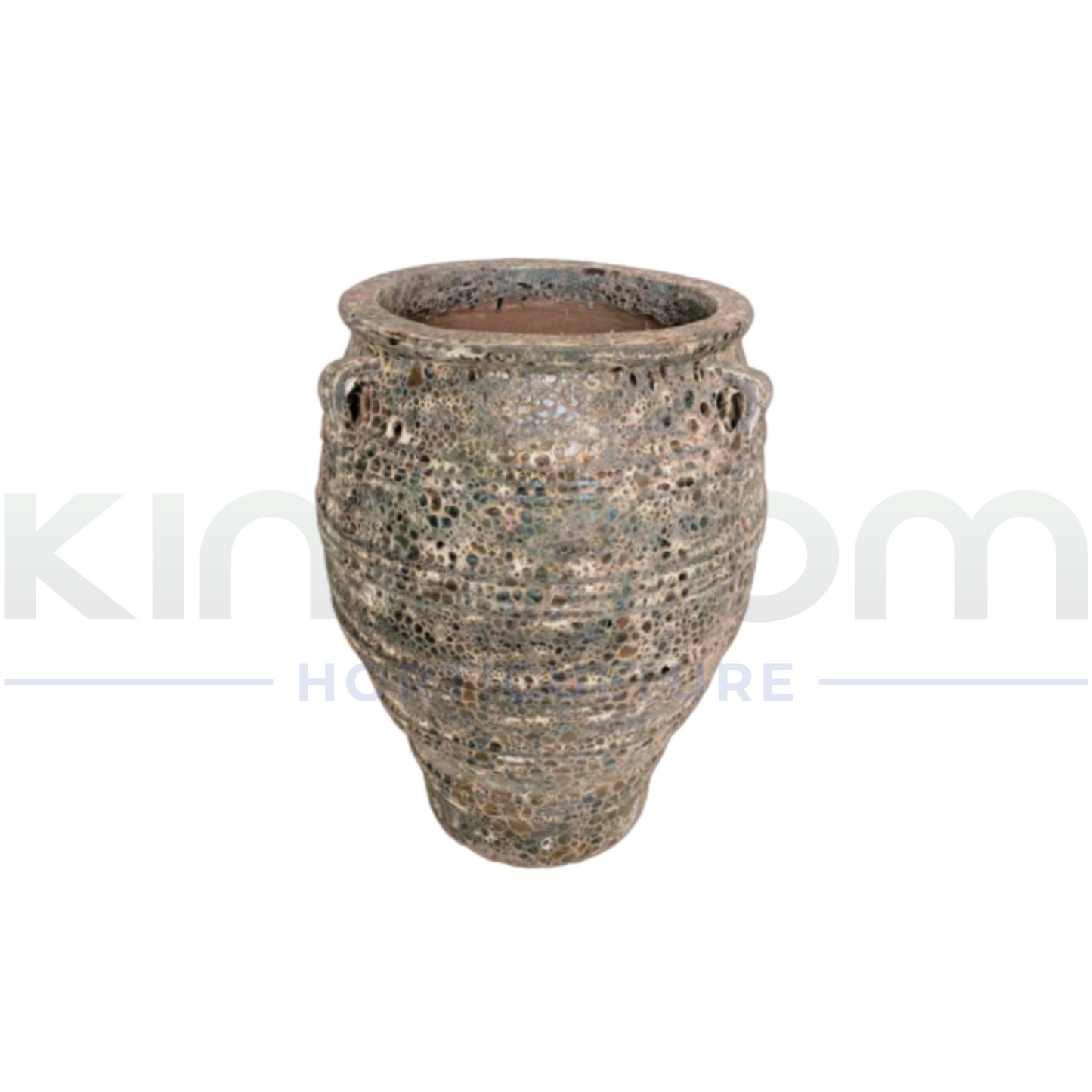 Ancient Pithari Urn Pot | 2 Colours & Styles Kingdom Horticulture