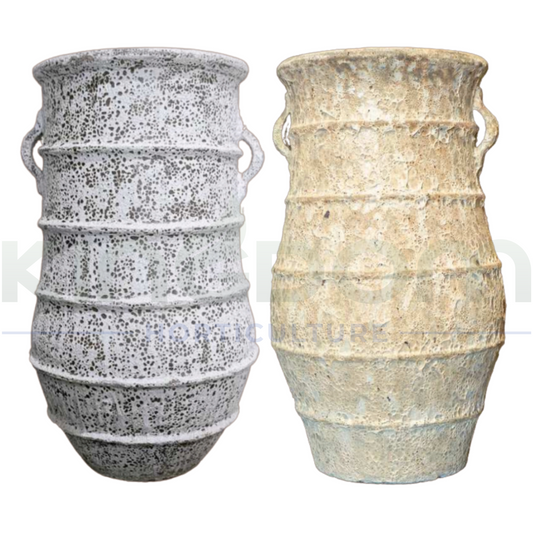 Ancient Vesuvius Urn Pot | 2 Colours & Styles Kingdom Horticulture
