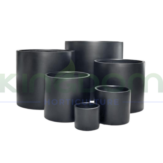 Lightweight Barrel Garden Pots | Black Kingdom Horticulture