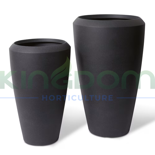 Lightweight Malik Tall Planter | Black Kingdom Horticulture