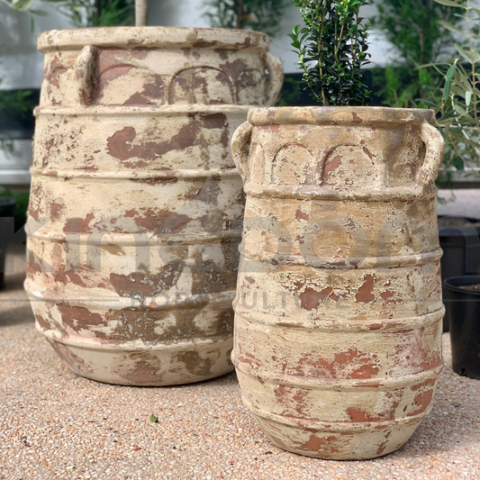 Titanic Lucilla Garden Urn Pot | Titanic Red Kingdom Horticulture