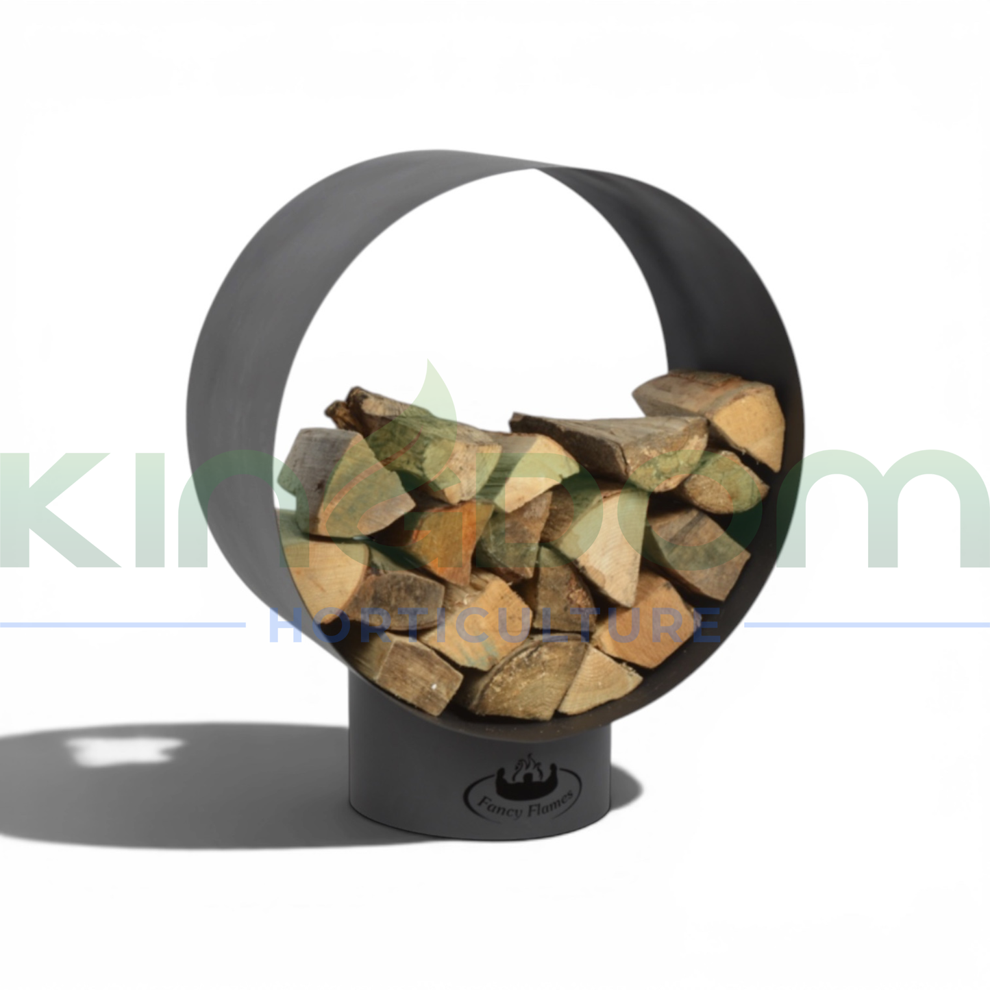 Round Steel Log Rack Kingdom Horticulture