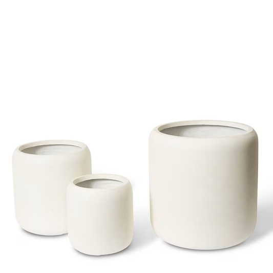 Lightweight Fibrestone Garden Pot | Beige Kingdom Horticulture