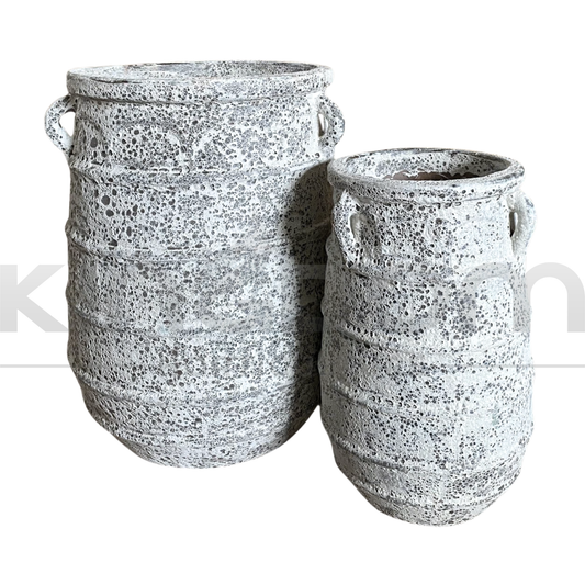 Ancient Lucilla Garden Urn Pot | White Kingdom Horticulture